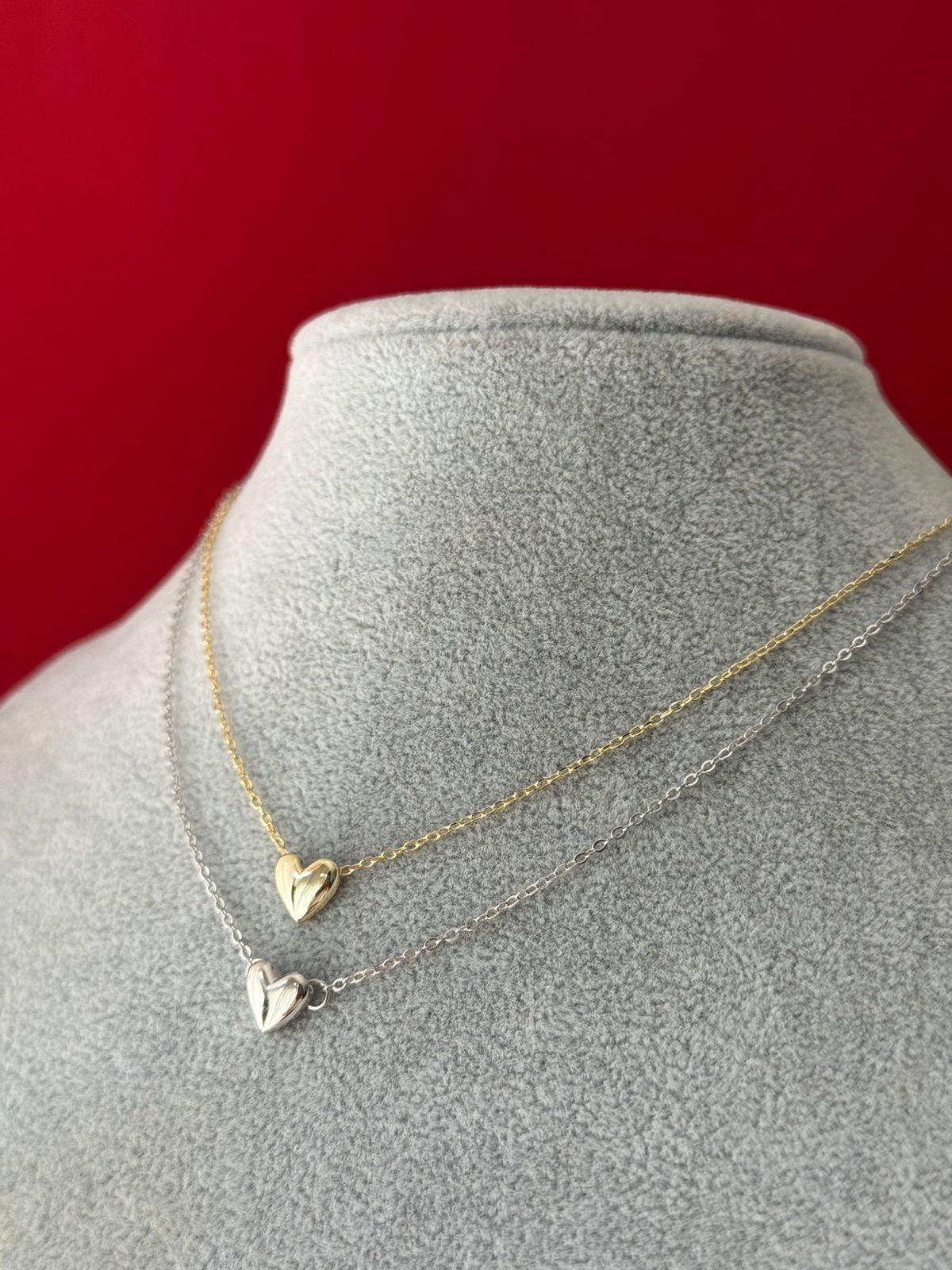 Gargantilla corazón inflado